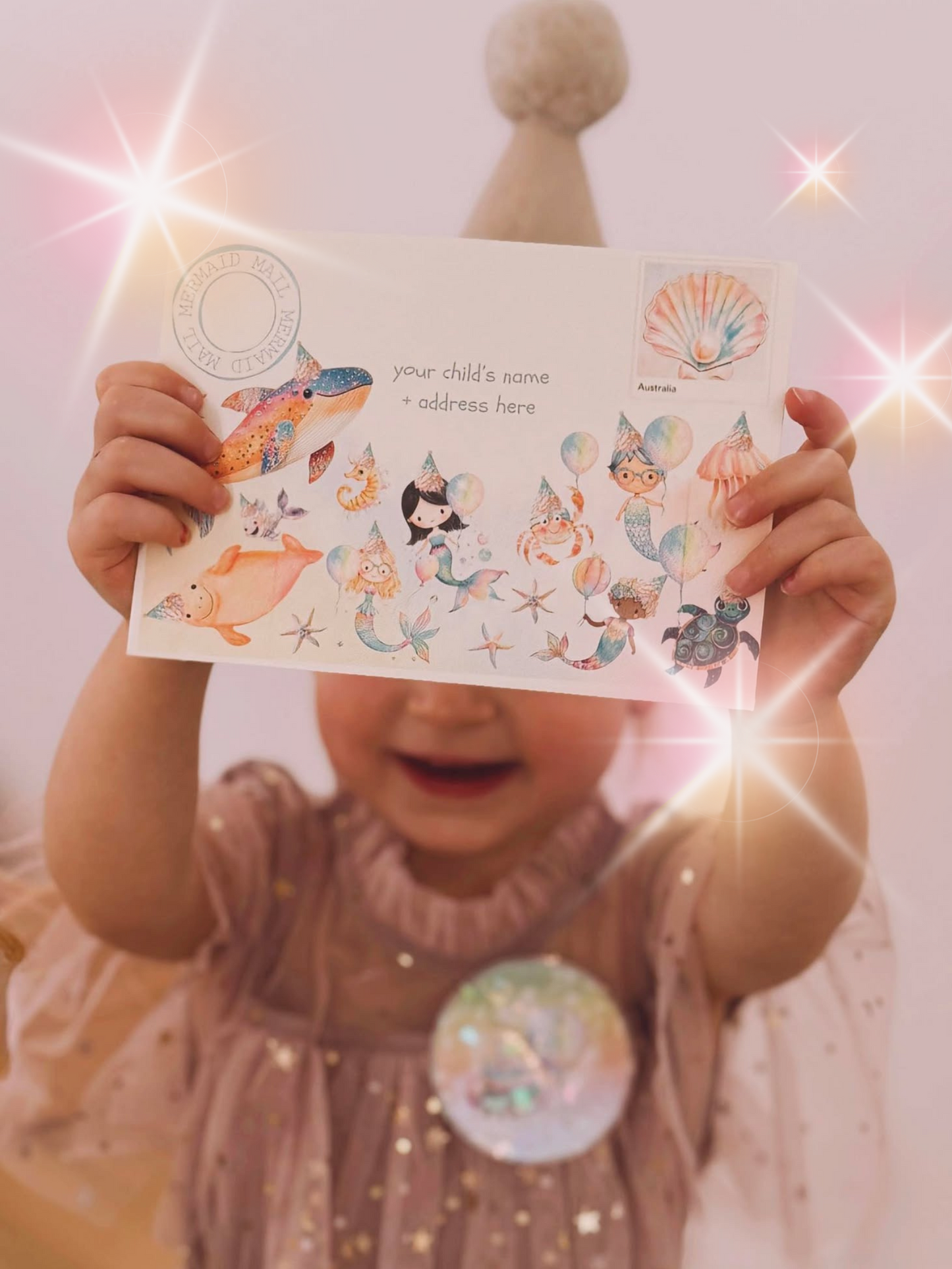 PERSONALISED Birthday Letter from the Mermaids & Mer-boys