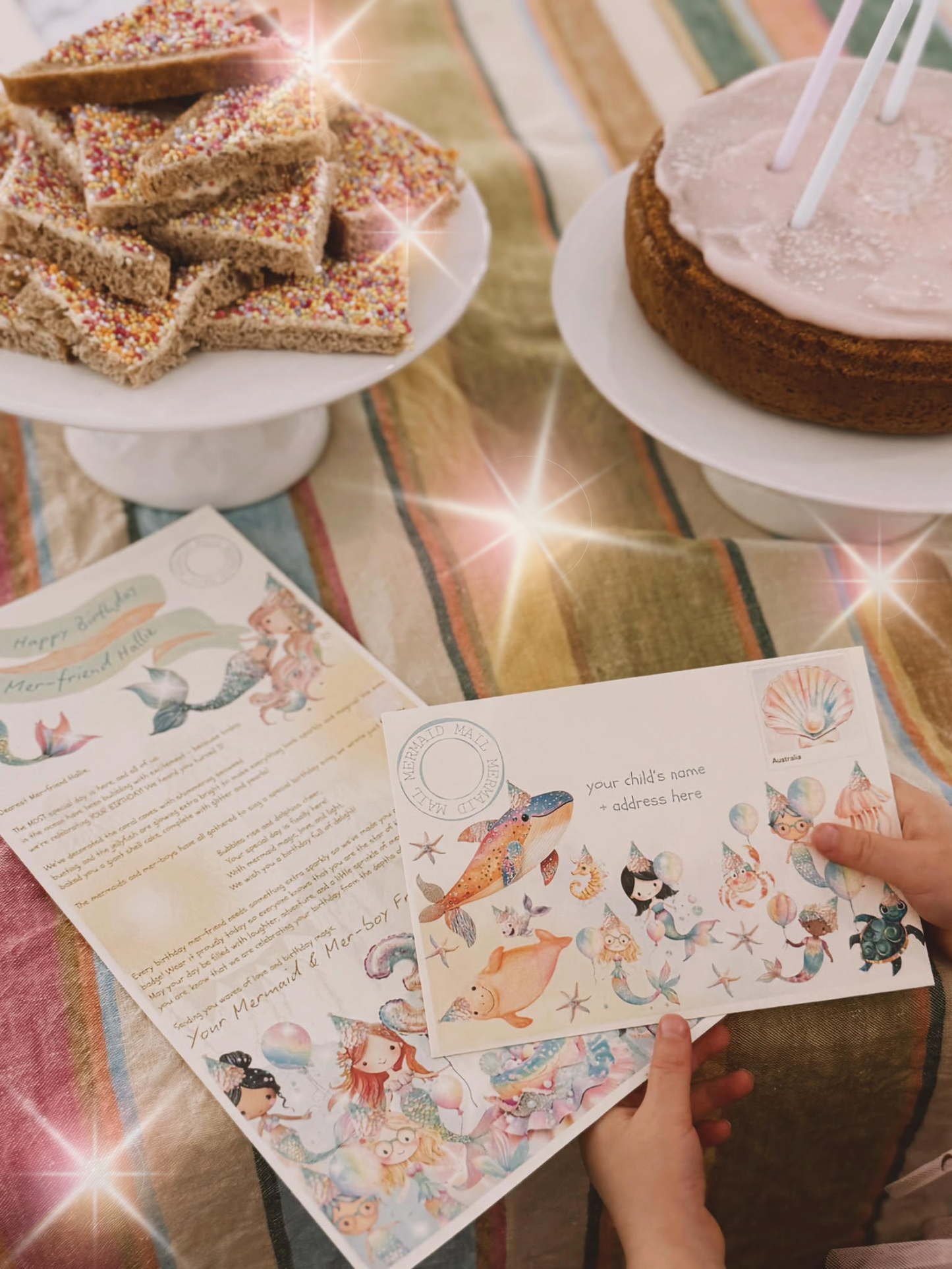 PERSONALISED Birthday Letter from the Mermaids & Mer-boys