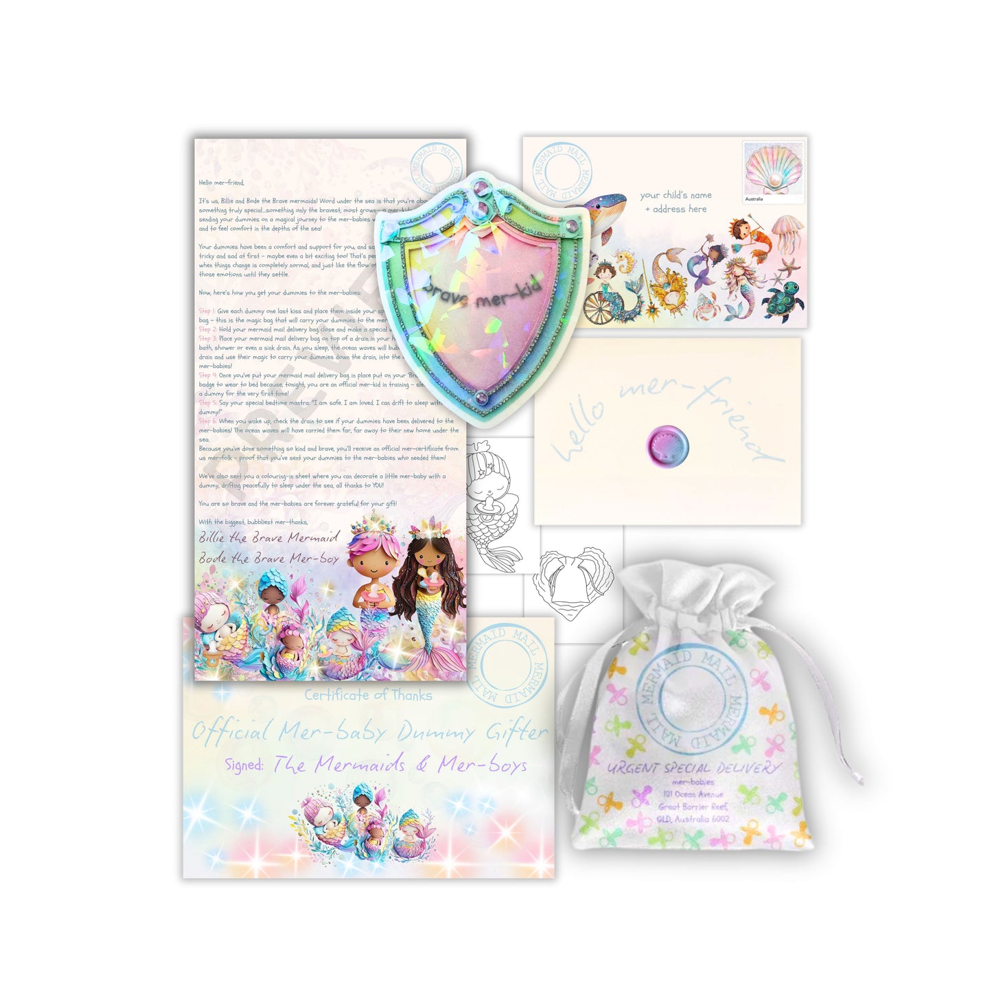 Saying Goodbye to Dummies - Letter & Ceremony Kit