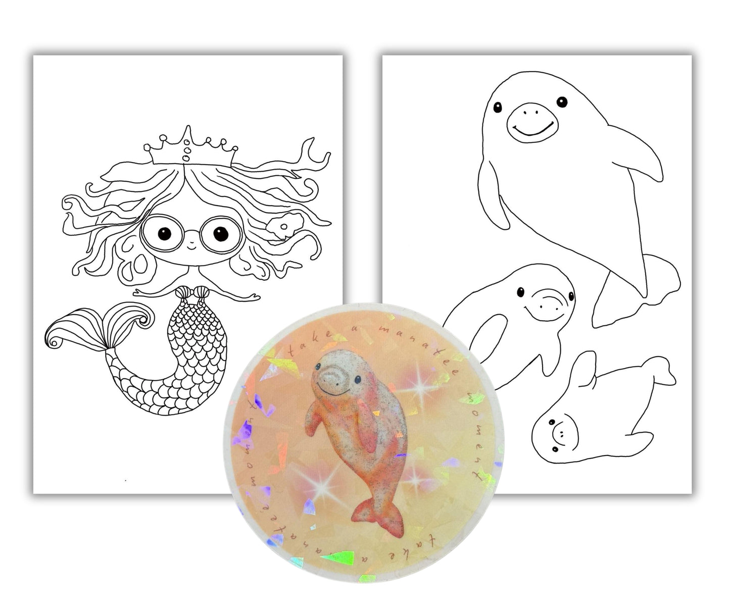 Sibling Add On - Extra Sticker and Colouring Pages (12 months)