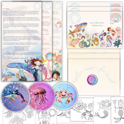 Gift a Personalised Christmas Letter + 3 Months of Mermaid Mail 🎁💌🐚