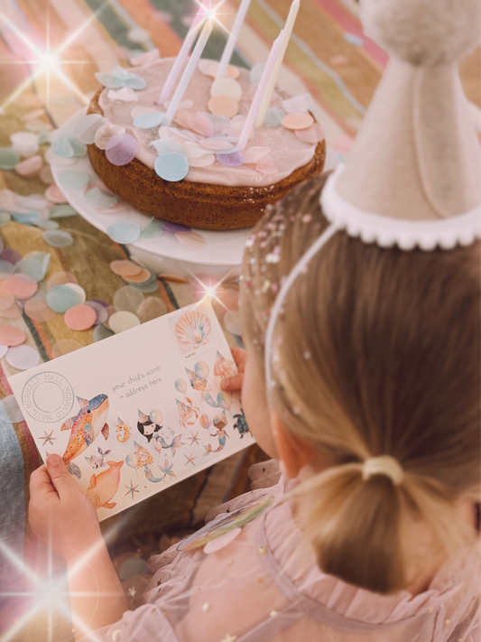 PERSONALISED Birthday Letter from the Mermaids & Mer-boys