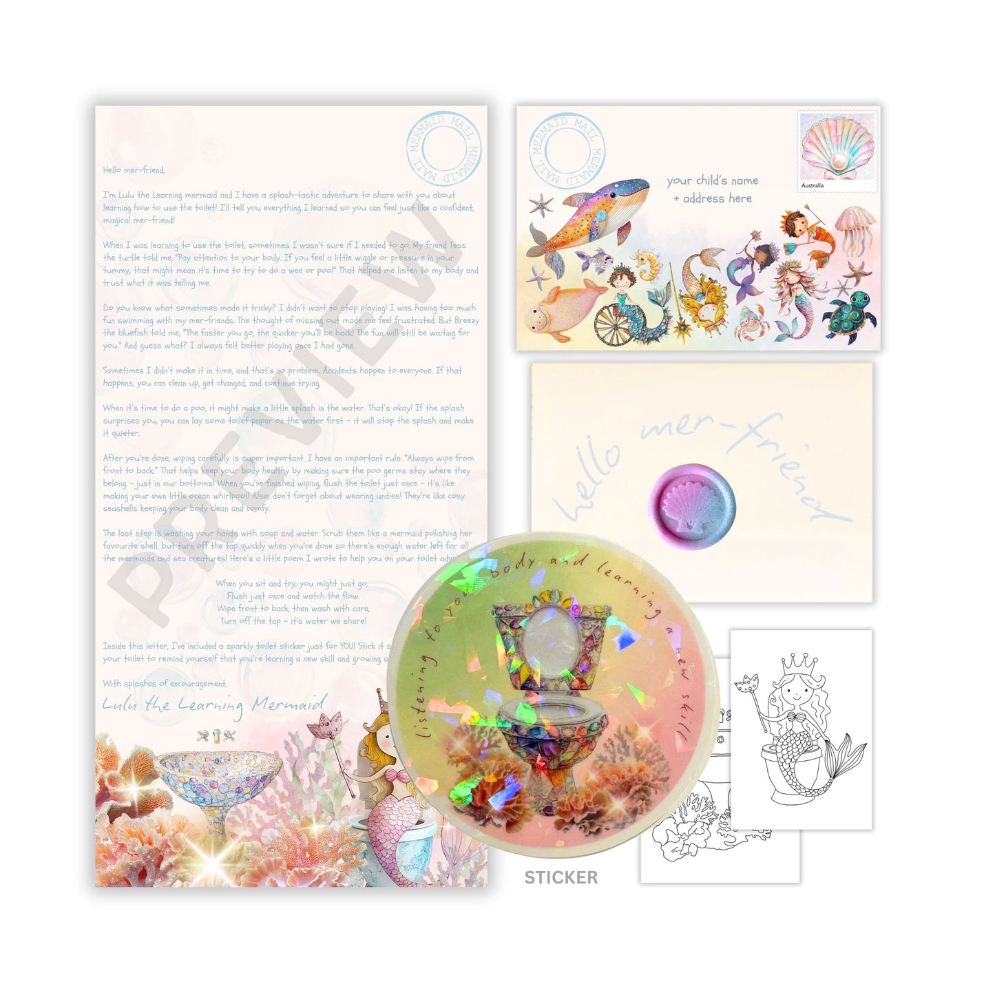 Toilet Training Support Letter